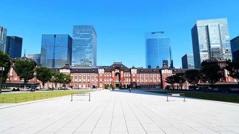 東京丸の内ビジネス街